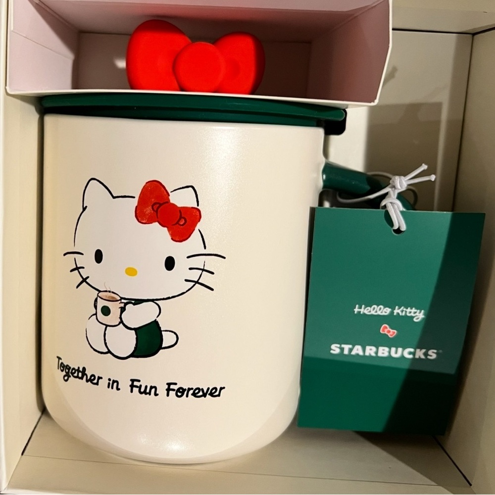 Hello Kitty x Starbucks Ceramic Mug - Collectors Edition